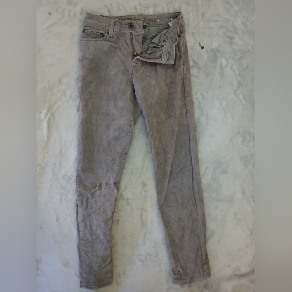 American Eagle Outfitters Gray Flex Jeans